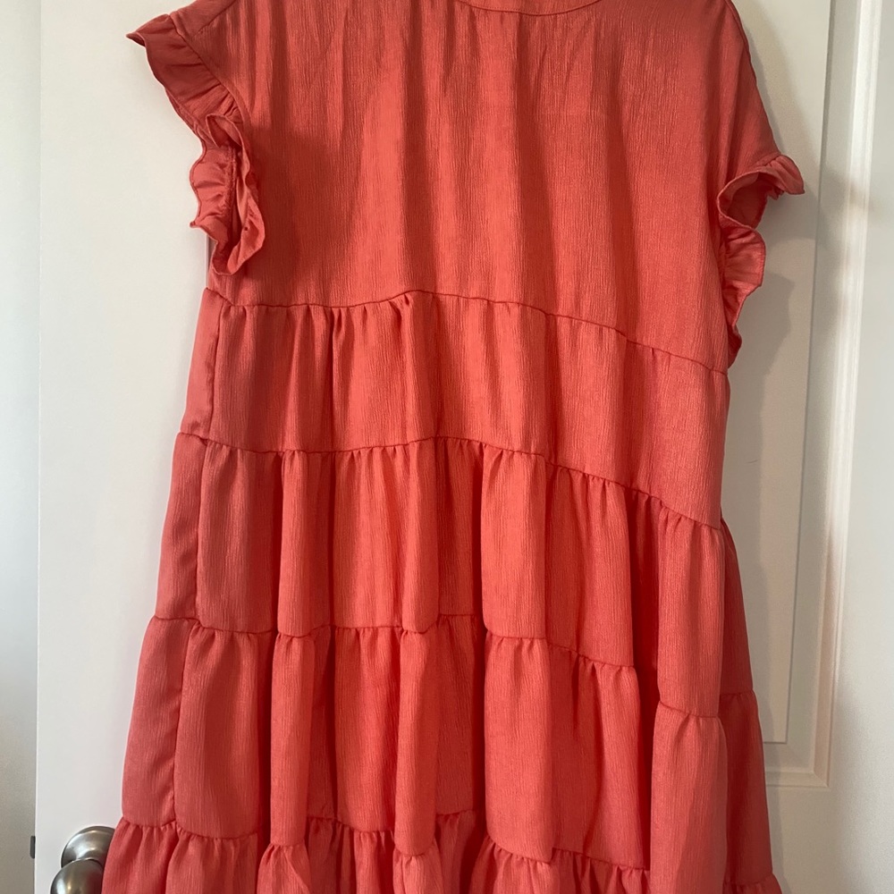 Pink Above Knee Dress